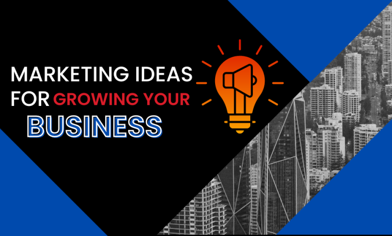 Marketing Ideas for Growing Your Business