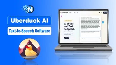 Screenshot Image of Uberduck AI on NogenTech Template