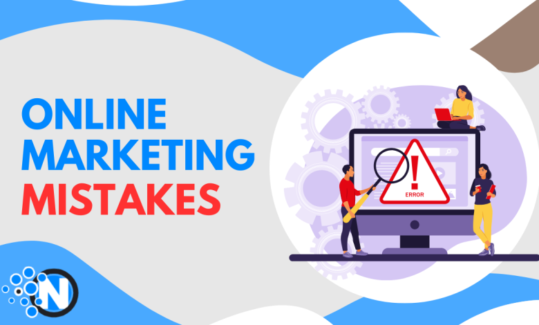 Online marketing mistakes