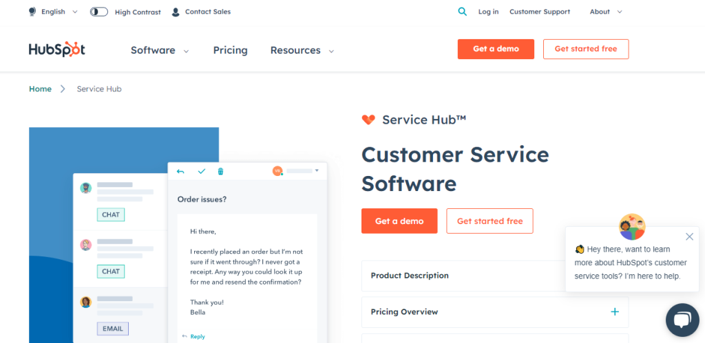 HubSpot Service Hub