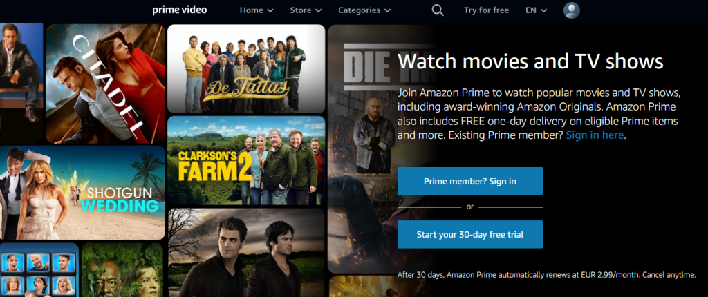 Amazon Prime Video - That Gives You the Most Perks