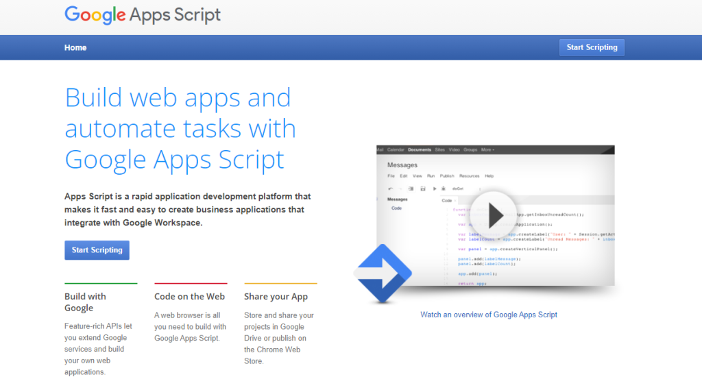 Google App Script