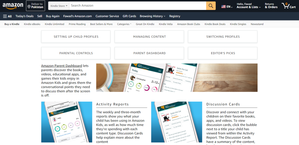 Amazon Parent Dashboard Benefits for Parents