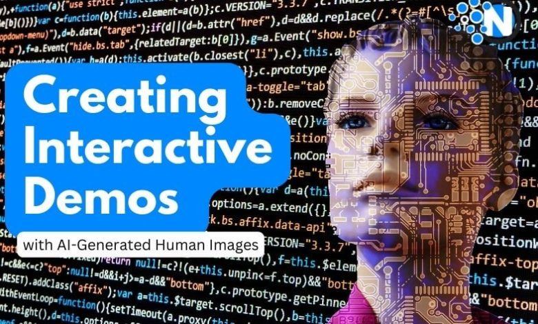 Creating Interactive Demos with AI-Generated Human Images