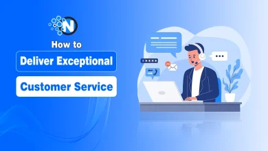 customer support team delivering exceptional service using modern solutions like AI and live chat