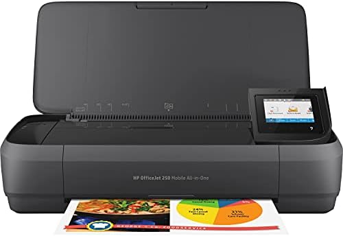 HP OfficeJet 250 All-in-One Portable Printer 
