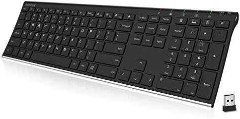 Arteck 2.4G Wireless Bluetooth Keyboard