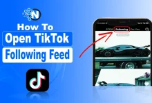 How To Open TikTok Following Feed