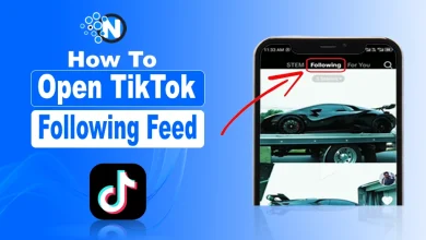 How To Open TikTok Following Feed