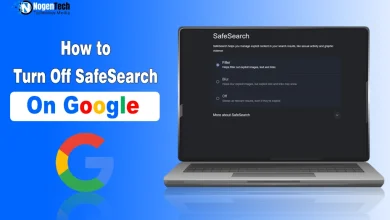 Google SafeSearch settings page showing how to turn off SafeSearch on desktop, Android, and iPhone.