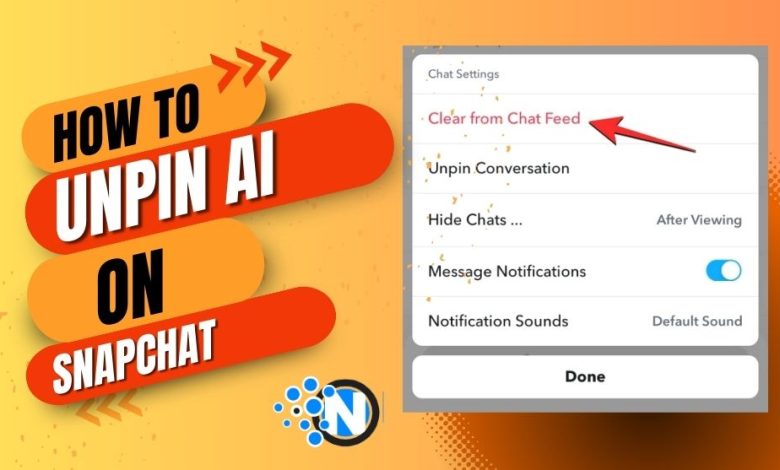 How to Unpin AI on Snapchat