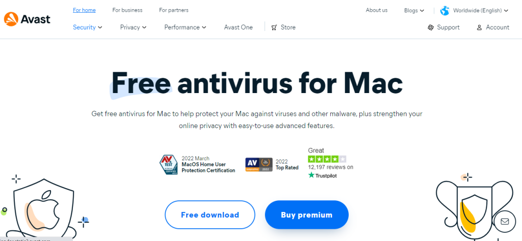 Avast Security for Mac