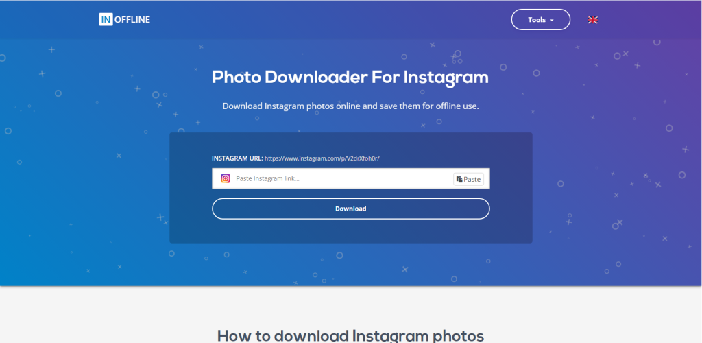 Screenshot from instaoffline.net by nogenTech