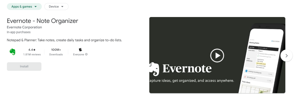 Evernote