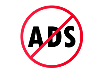 NO Ads