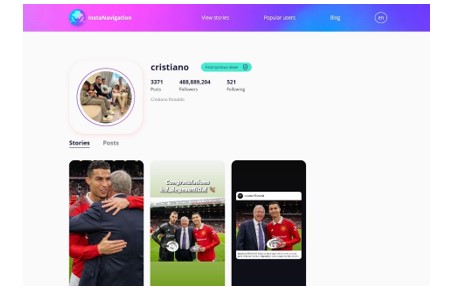 Instanavigation