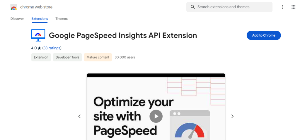 PageSpeed Insights