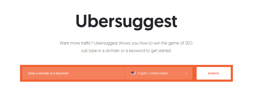 What is Ubersuggest?