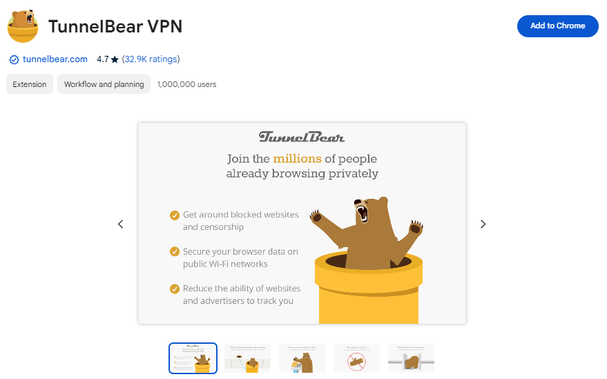 TunnelBear VPN