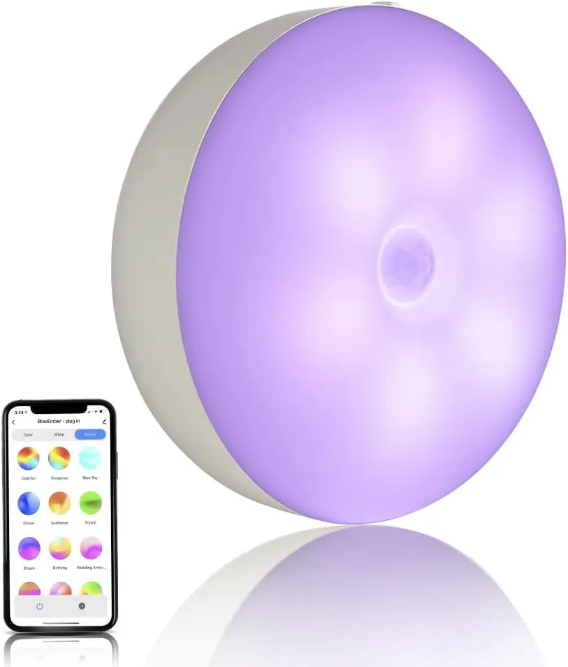 BlissLights Smart Night-Light for Echo Flex