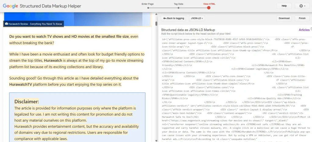 Schema Markup Generator