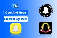 Cool and Neon Snapchat logo ideas with classic, black, and neon icons