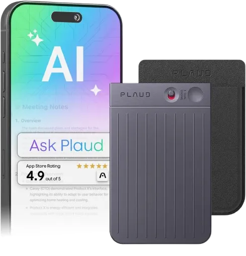 Plaud NotePin AI Voice Recorder