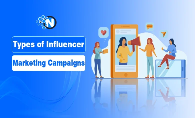 Here are the common Types of Influencer Marketing Campaigns