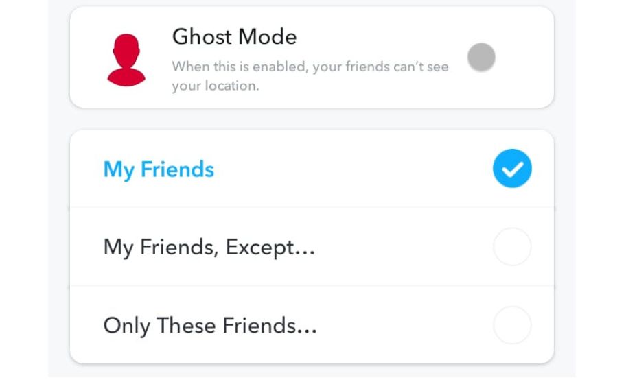 Ghost mode