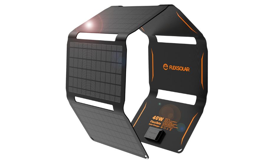 FlexSolar Foldable Solar Panel Charger