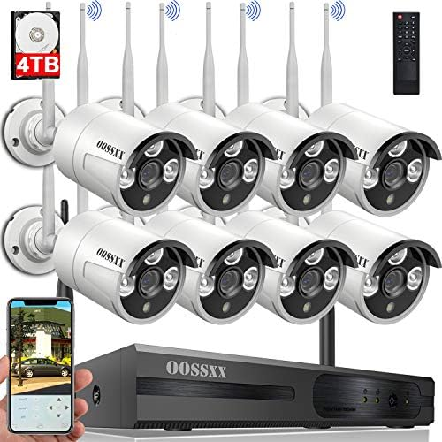 OOSSXX Wireless Security Camera System