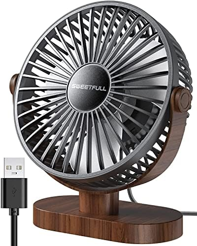 WEETFULL USB Small Desk Fan