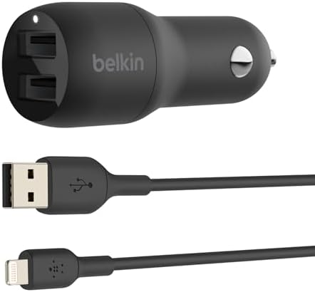 Belkin Boost Charge Dual USB-A Car Charger