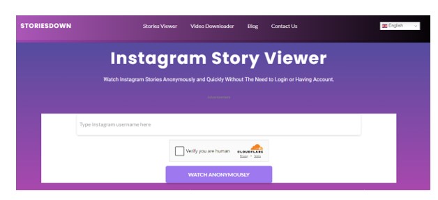 Instagram story viewer