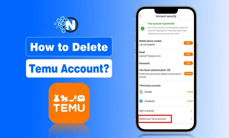 How to Delete Temu Account