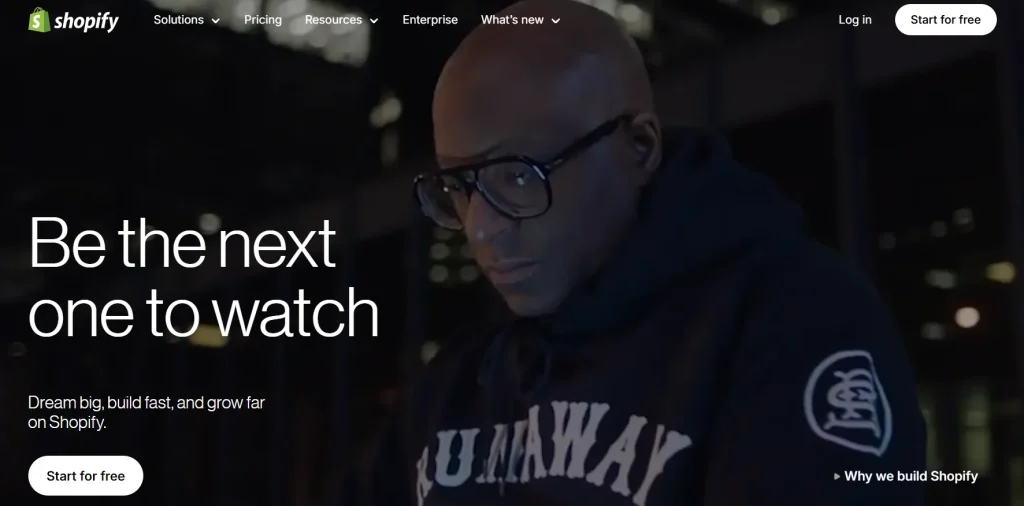 Shopify Homepage