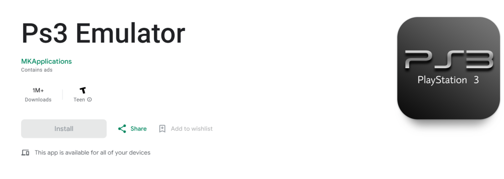 PS3 Emulator for Android