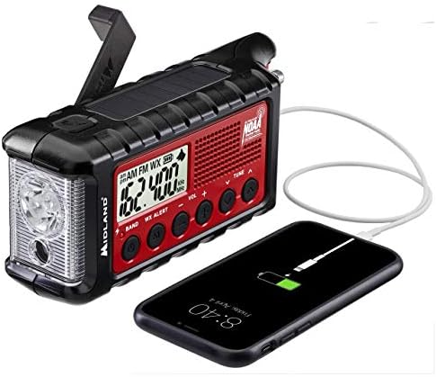 Midland ER310 Emergency Crank Weather Radio