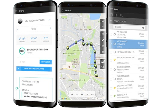 mobile tracking app
