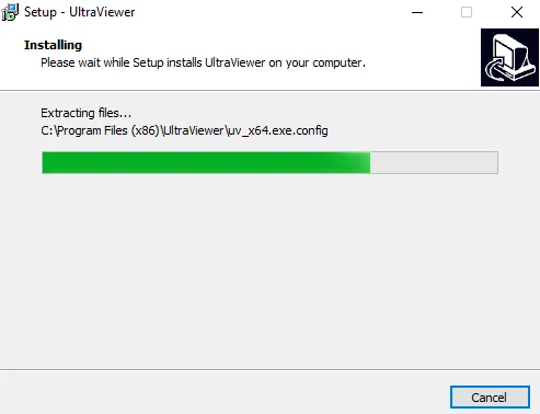 Access Your File Manager and Install the UltraViewer (EXE) File