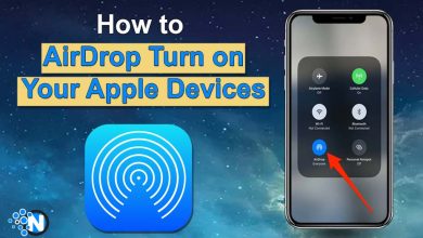 AirDrop Turn on