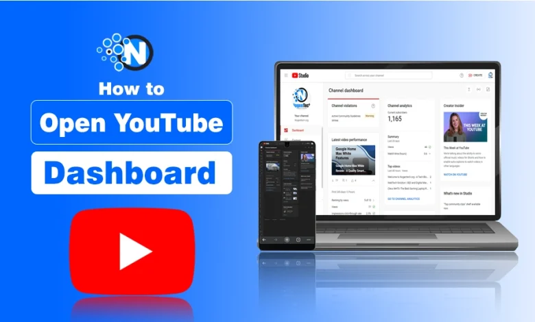 How to Open YouTube Dashboard