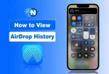 AirDrop History