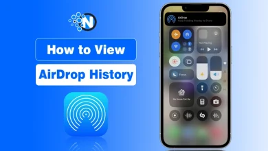 AirDrop History