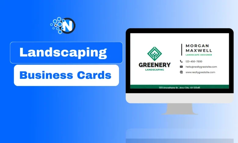 Landscaping Business Cards