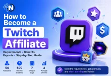 How to Become a Twitch Affiliate guide banner for NogenTech.
