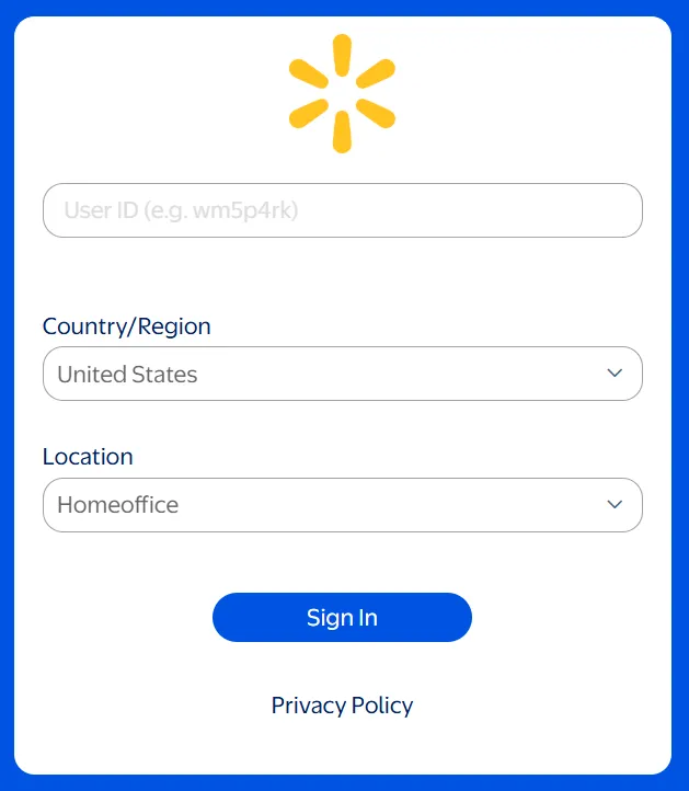 Walmart GTA Portal Login
