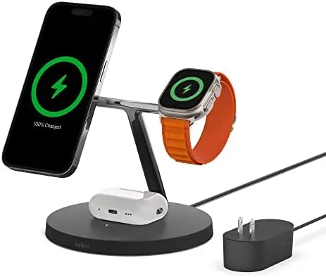 Belkin MagSafe 3-in-1 Wireless Charging Stand