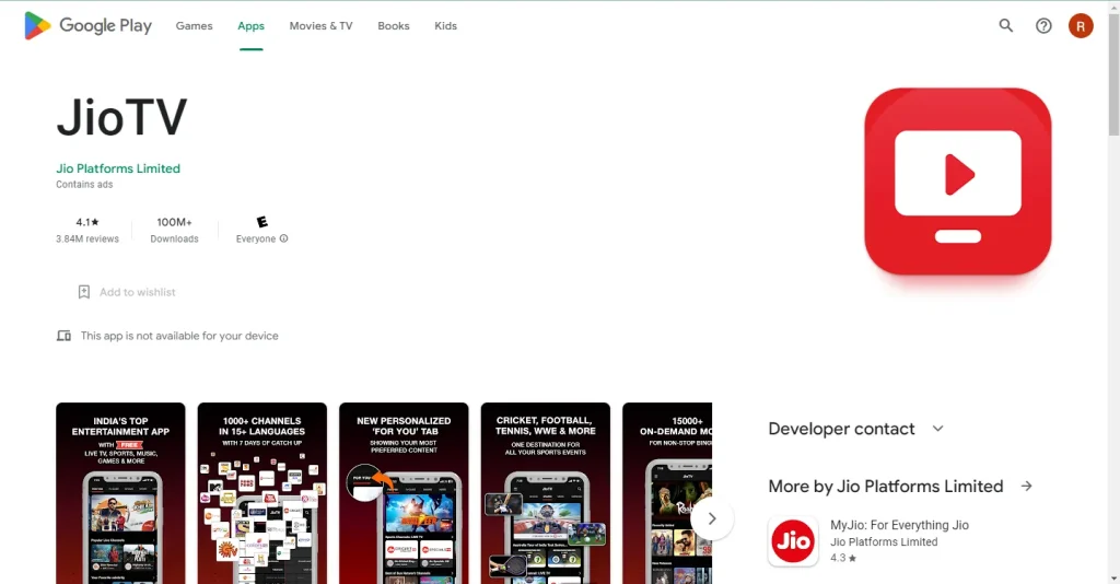 JioTV