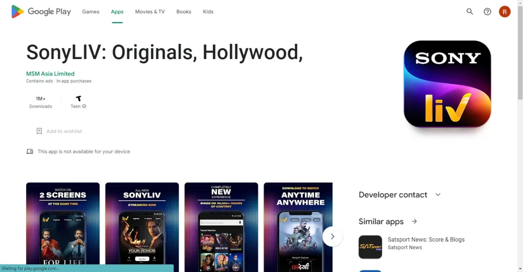 SonyLIV